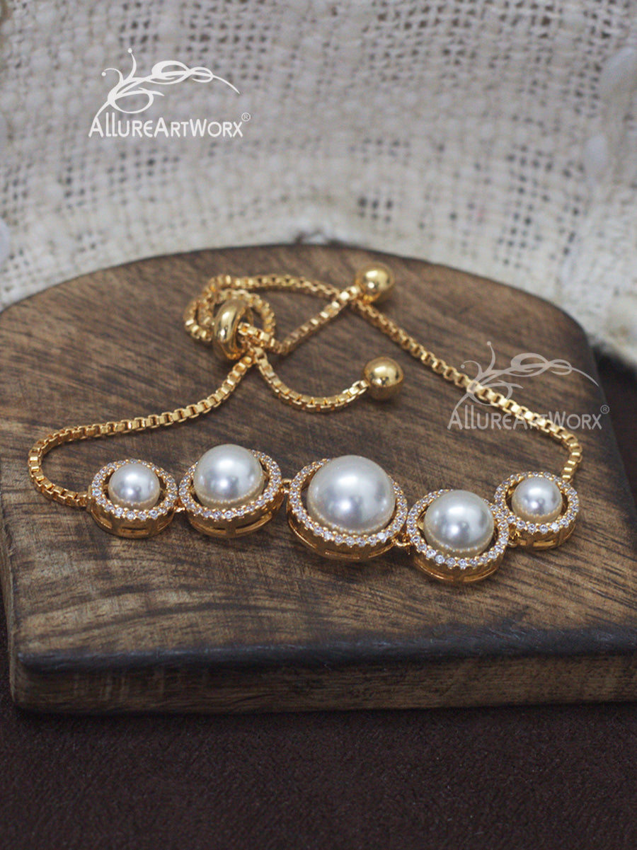 Pearl Cz Bracelet