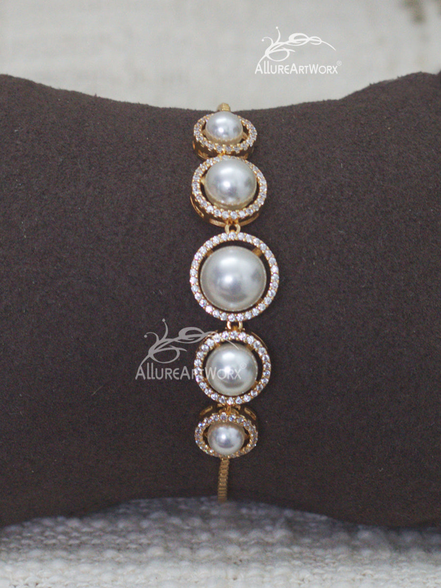 Pearl Cz Bracelet