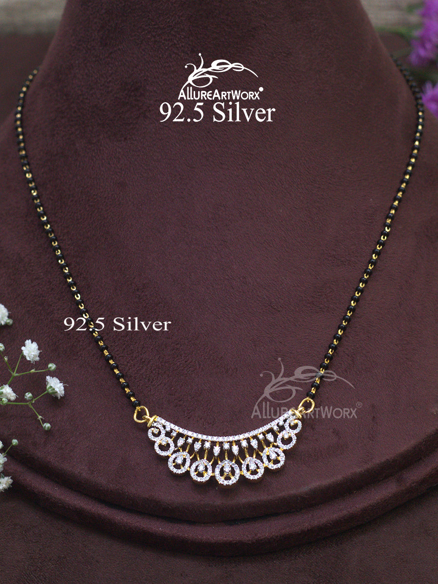 Dia Silver Mangalsutra