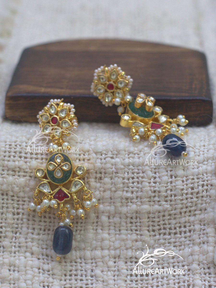 Jadau Earrings