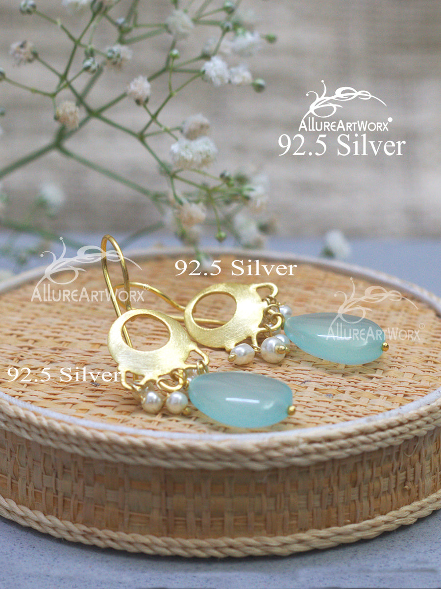 Carissa Silver Hooks