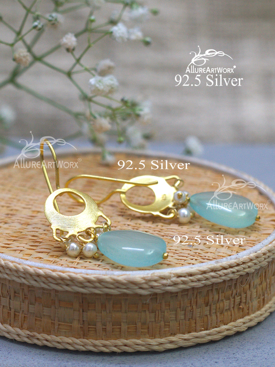 Carissa Silver Hooks