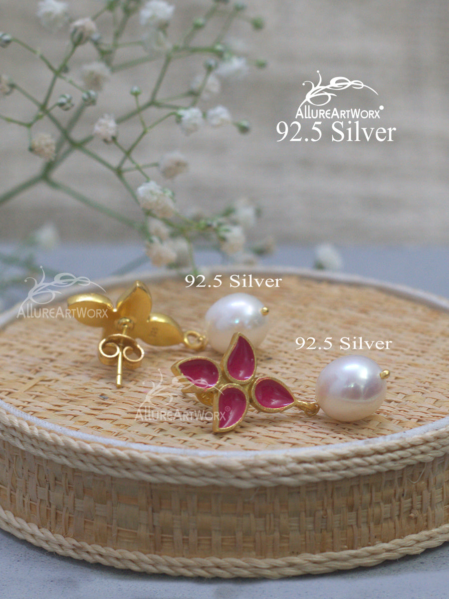 Akari Silver Earrings