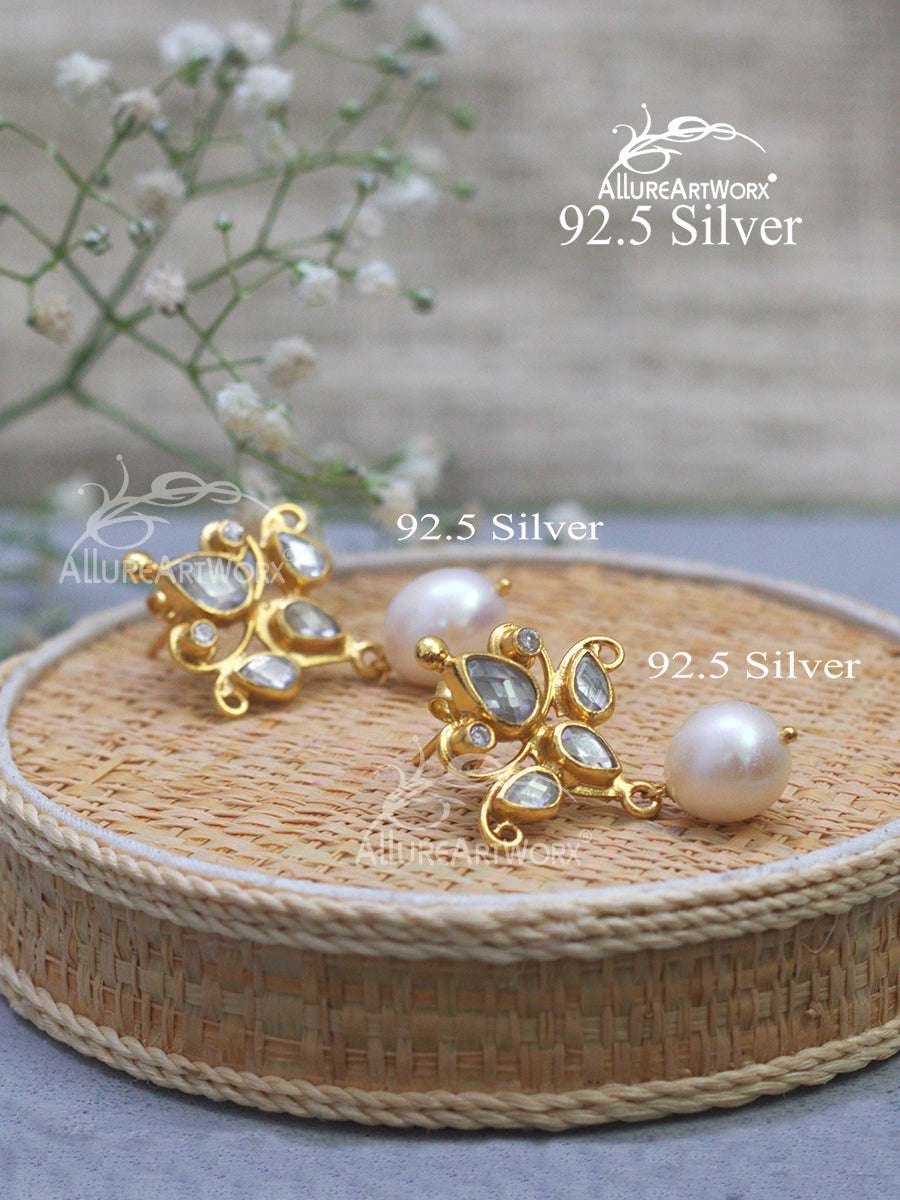 Zayna Silver Earrings