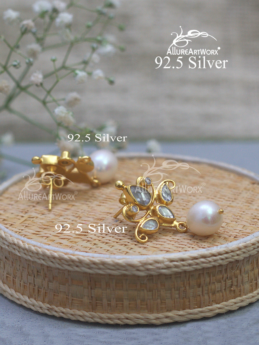 Zayna Silver Earrings