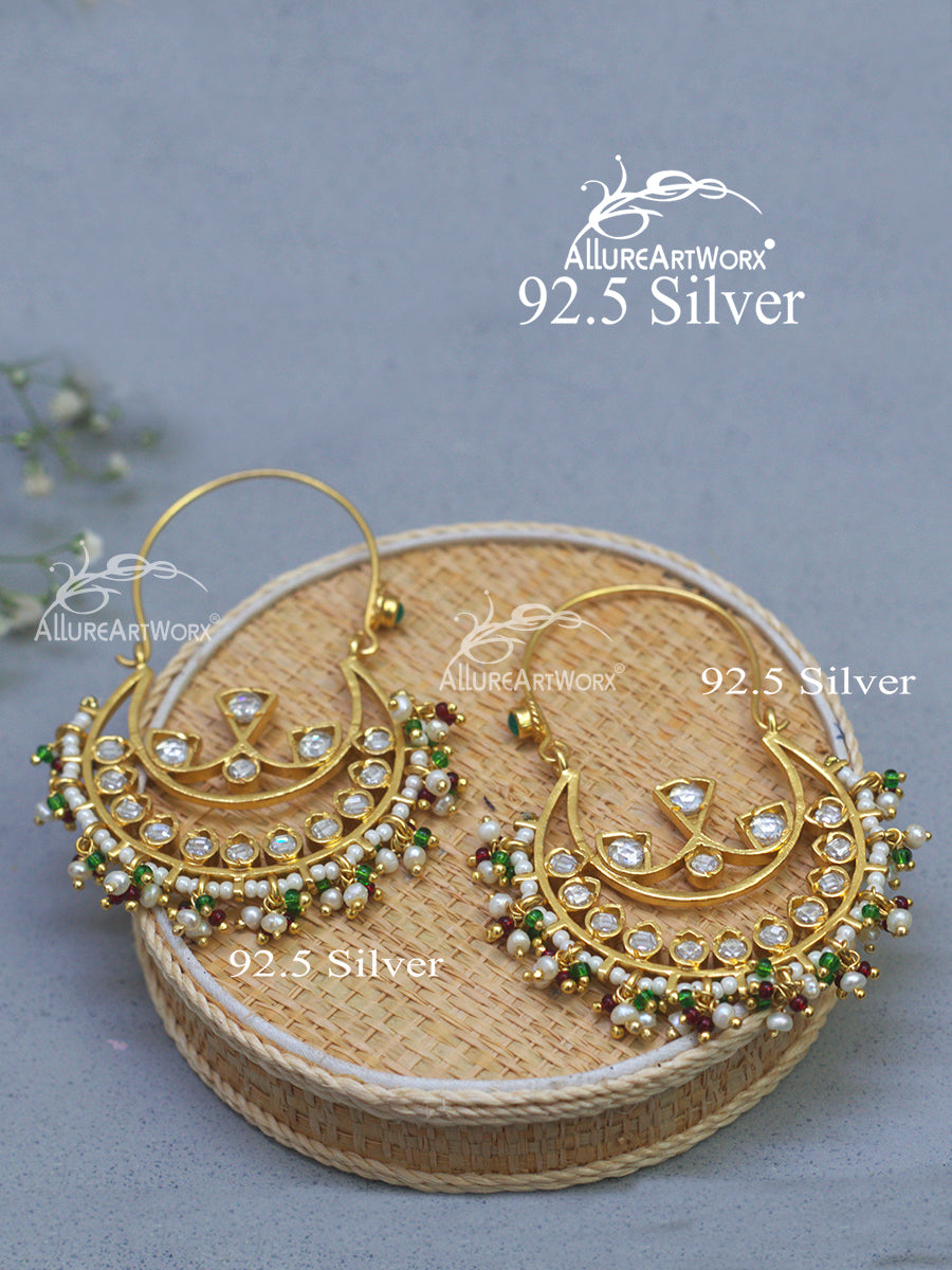 Chandira Silver Earrings