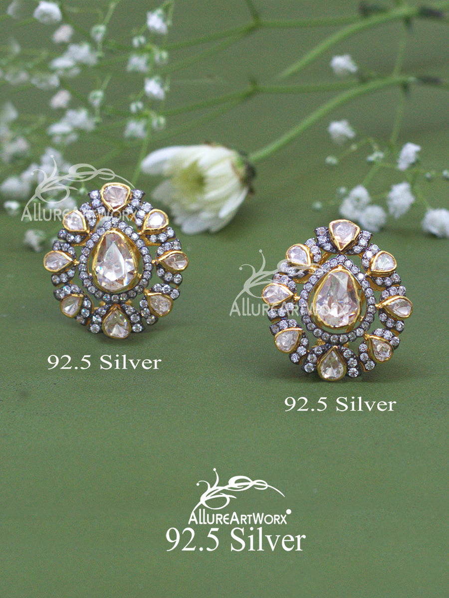 Blooming Silver Earrings