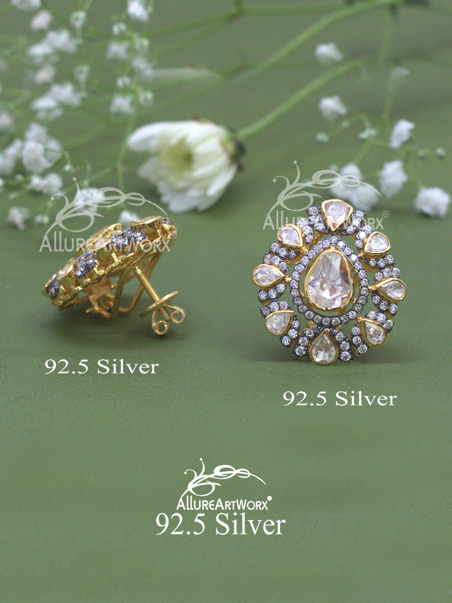 Blooming Silver Earrings