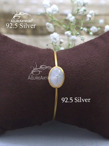 Moonstone Silver Bracelet