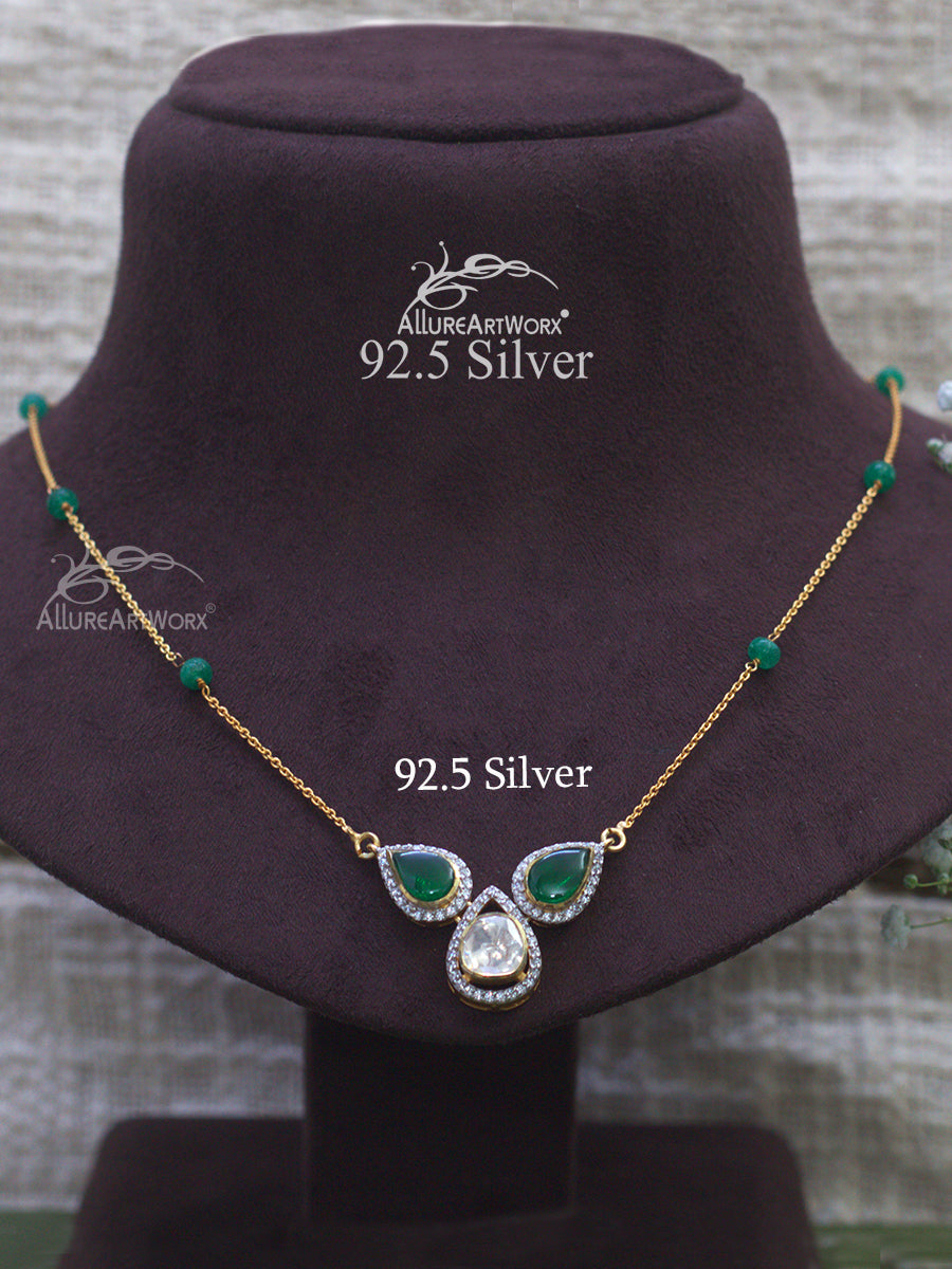 Verdell Silver Necklace