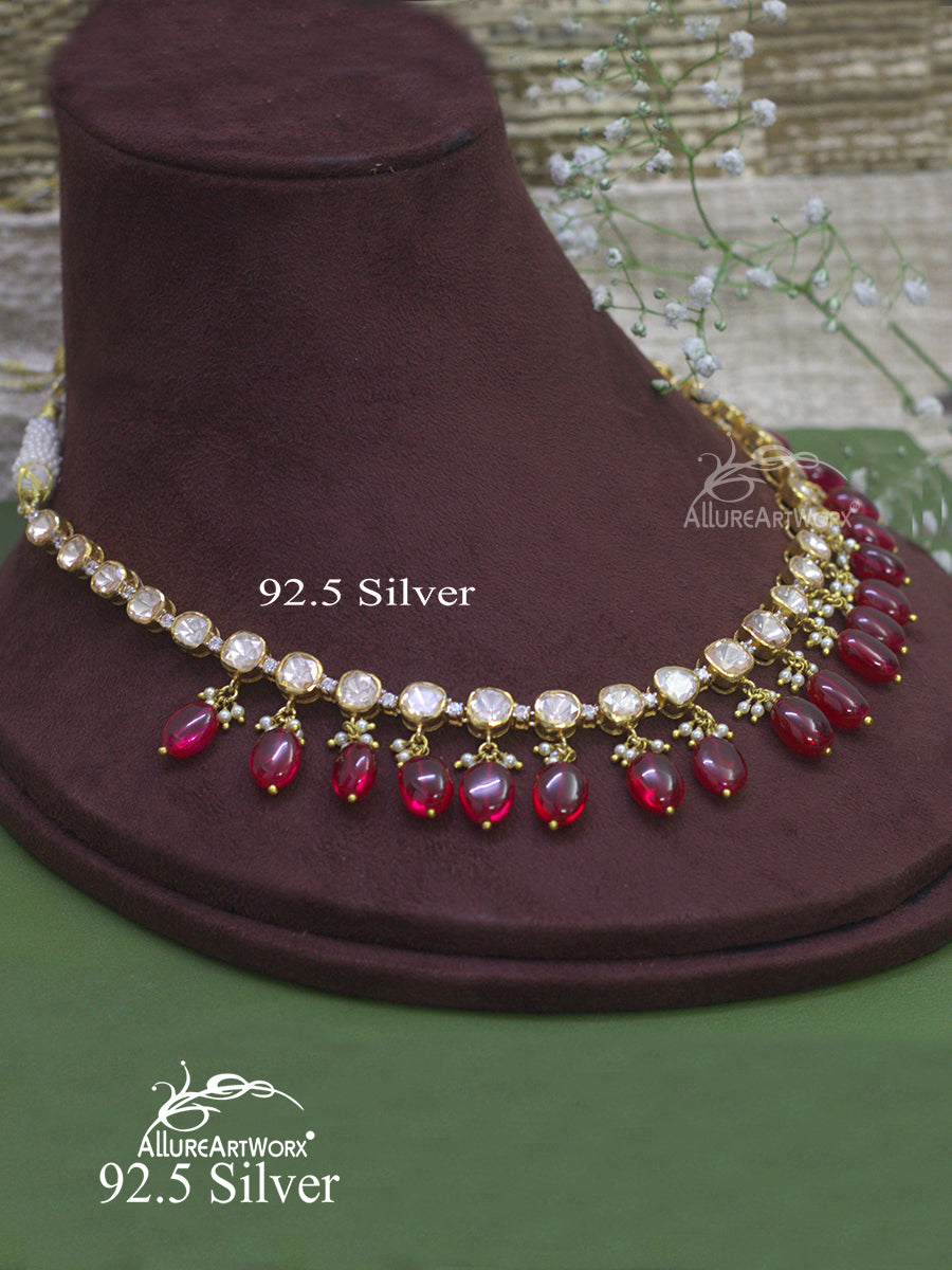 Adele Silver Neckpiece