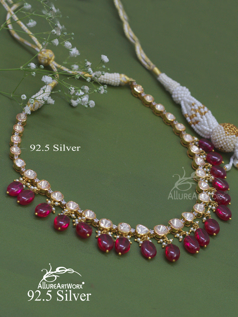 Adele Silver Neckpiece