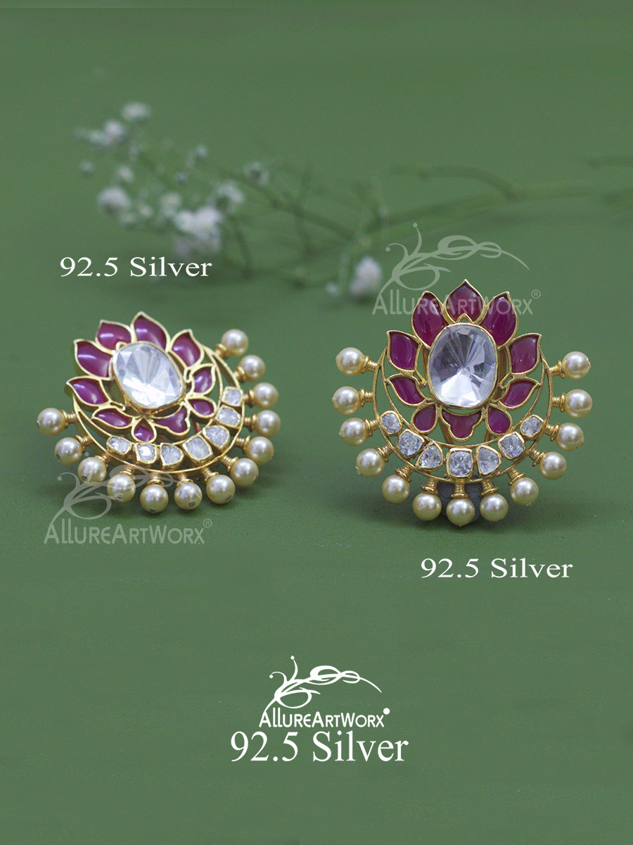 Karnika Silver Earrings