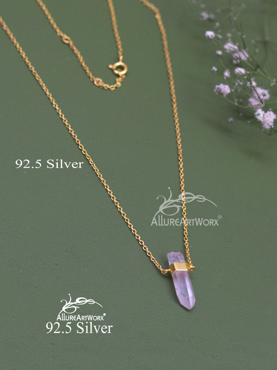 Crystal Silver Chain