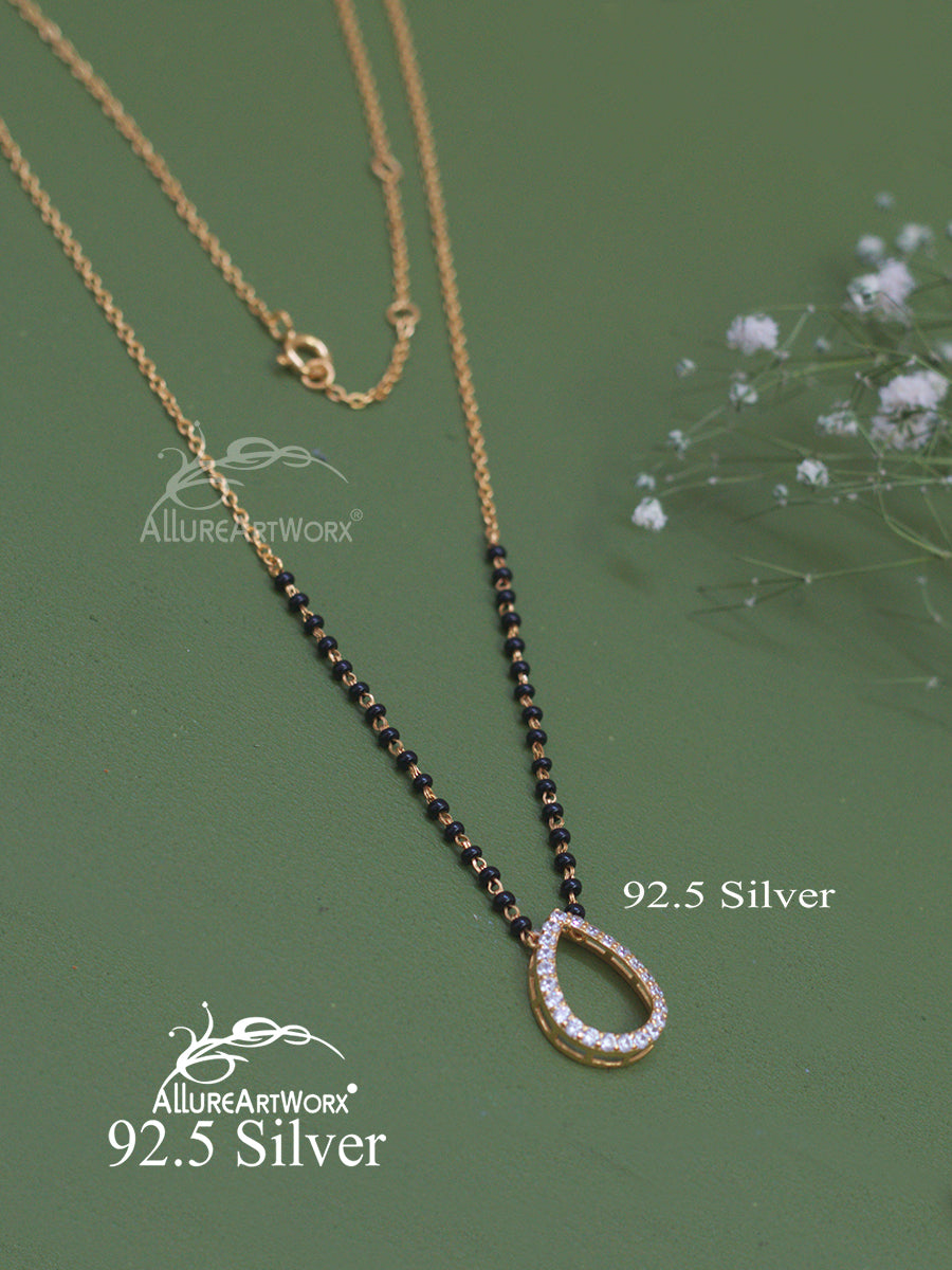 Aleena Silver Mangalsutra