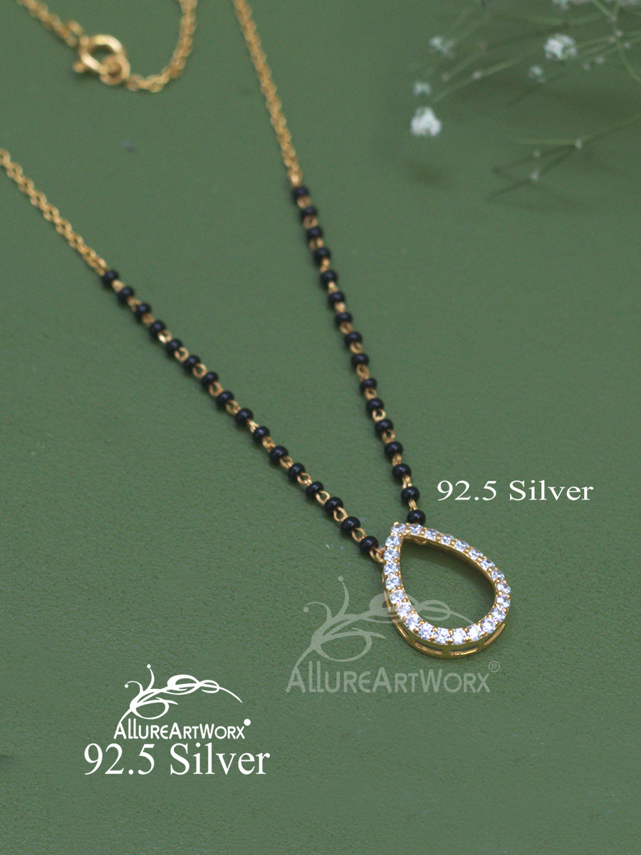Aleena Silver Mangalsutra
