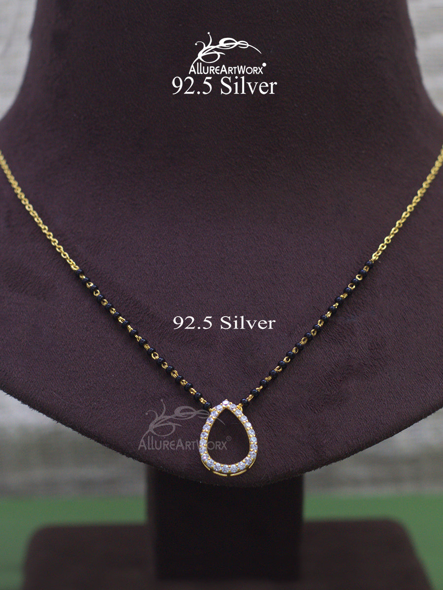 Aleena Silver Mangalsutra