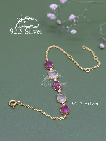Miyuki Silver Bracelet