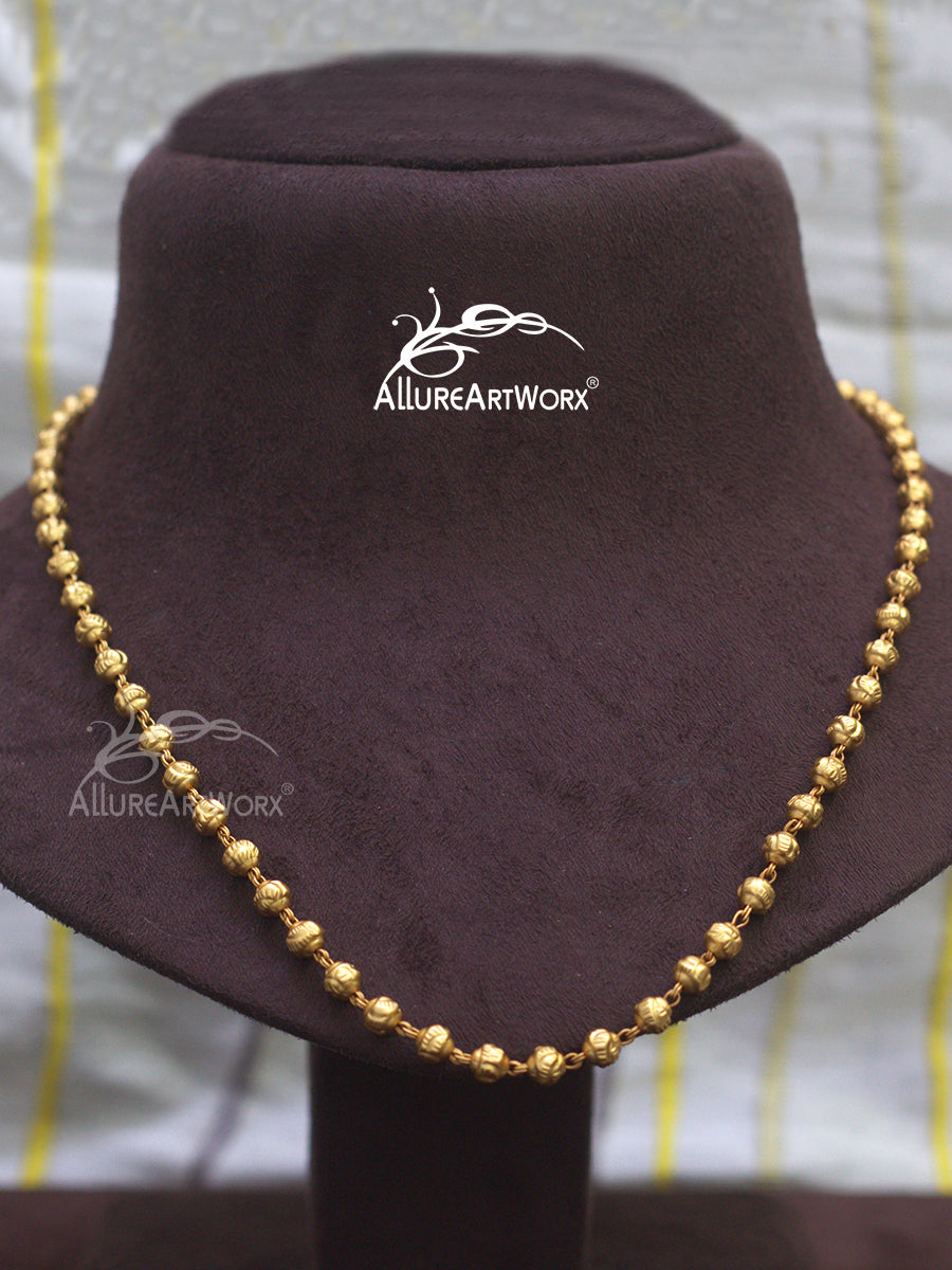 Gold Ball Neckpiece