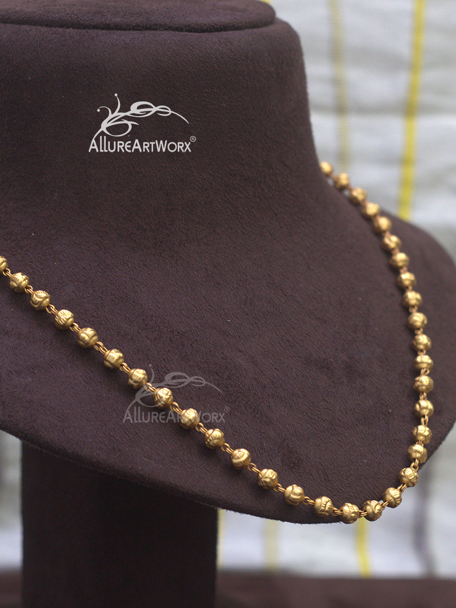 Gold Ball Neckpiece