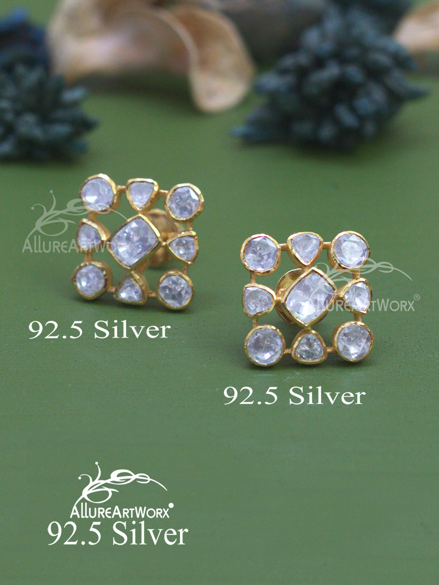 Radiant Silver Earrings