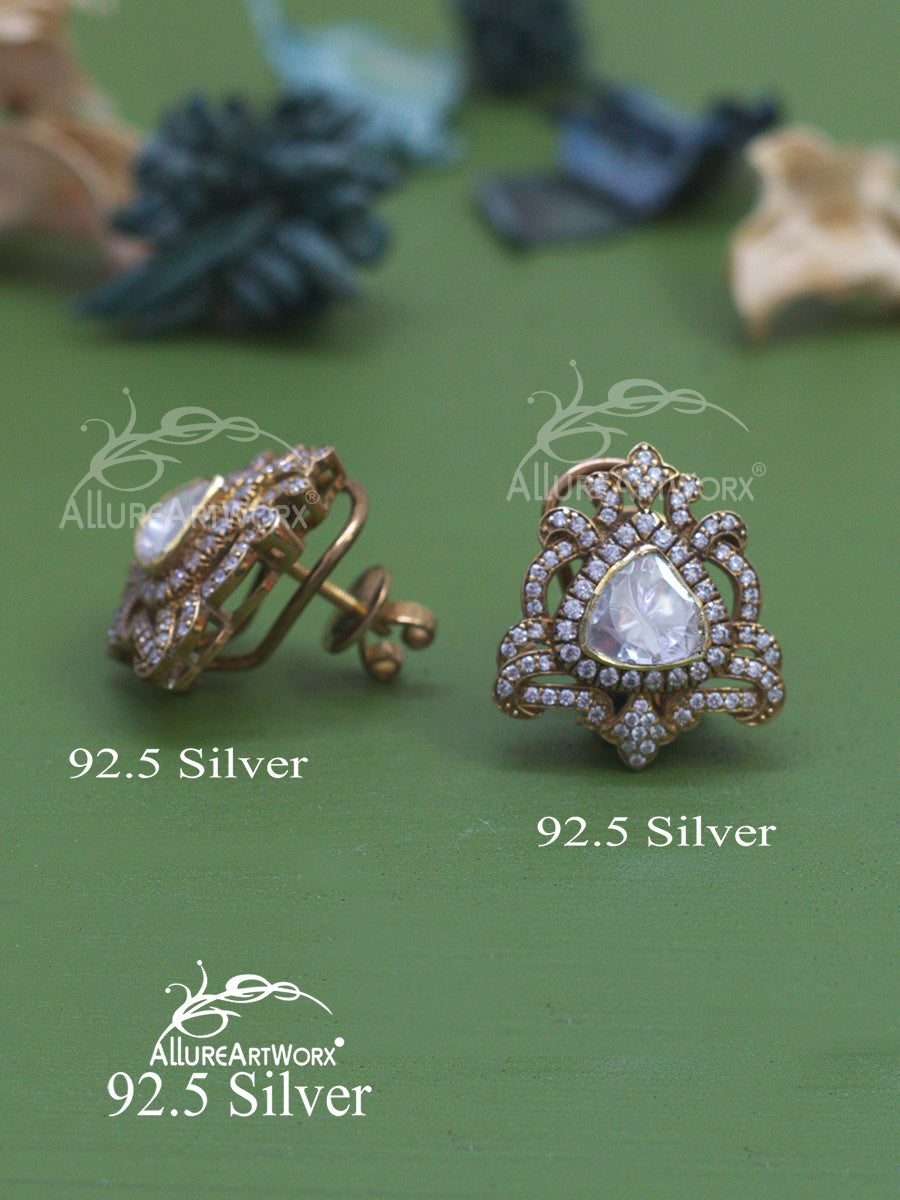 Amanta Silver Earrings
