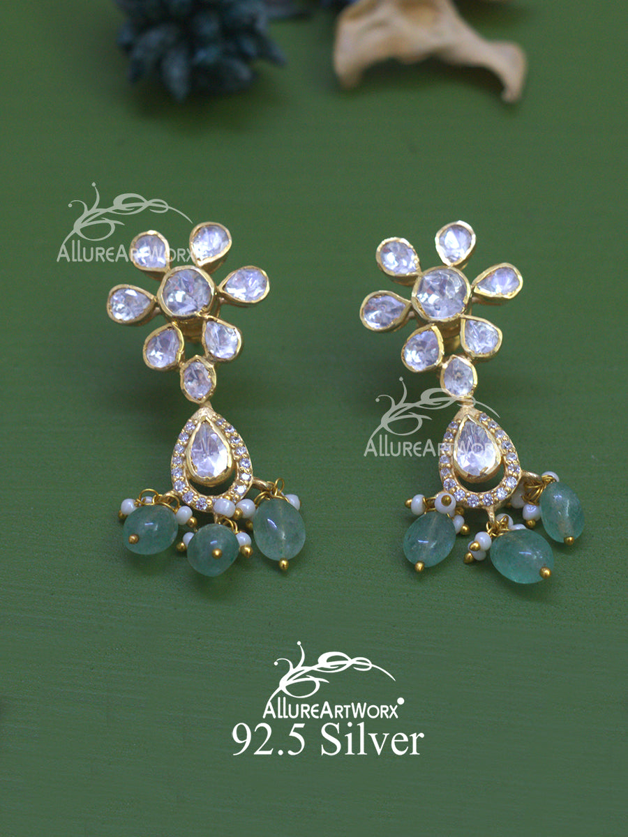 Blooming Silver Earrings