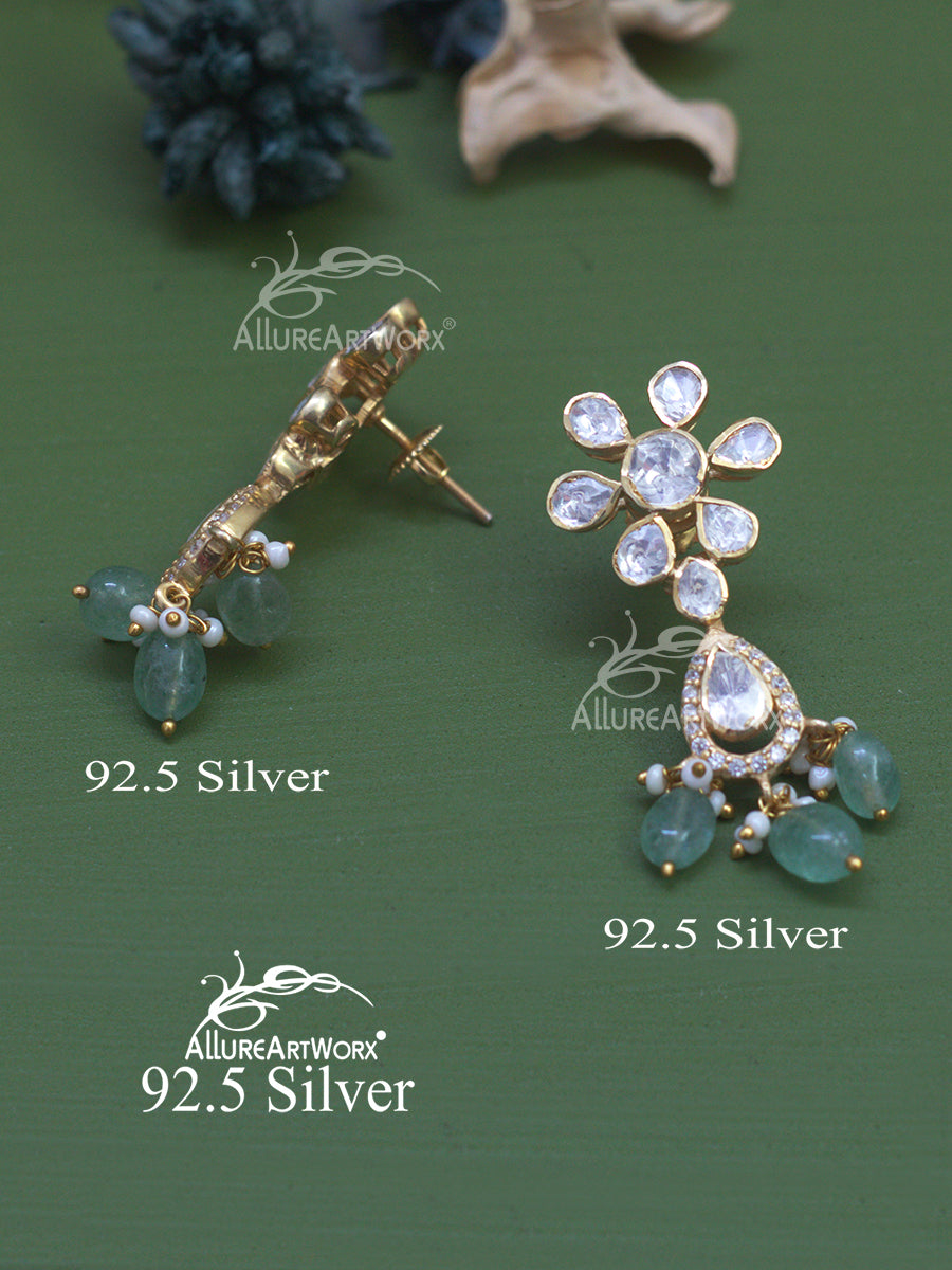 Blooming Silver Earrings