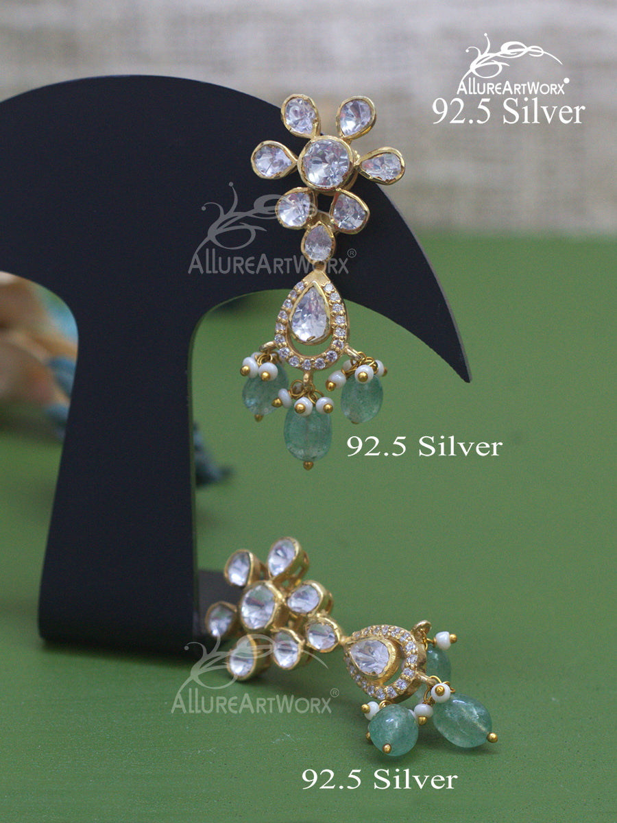 Blooming Silver Earrings