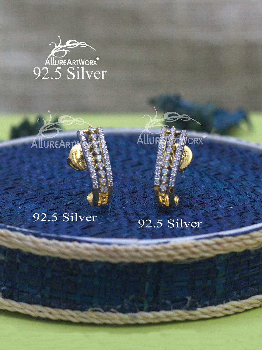 Fiona Silver Earrings