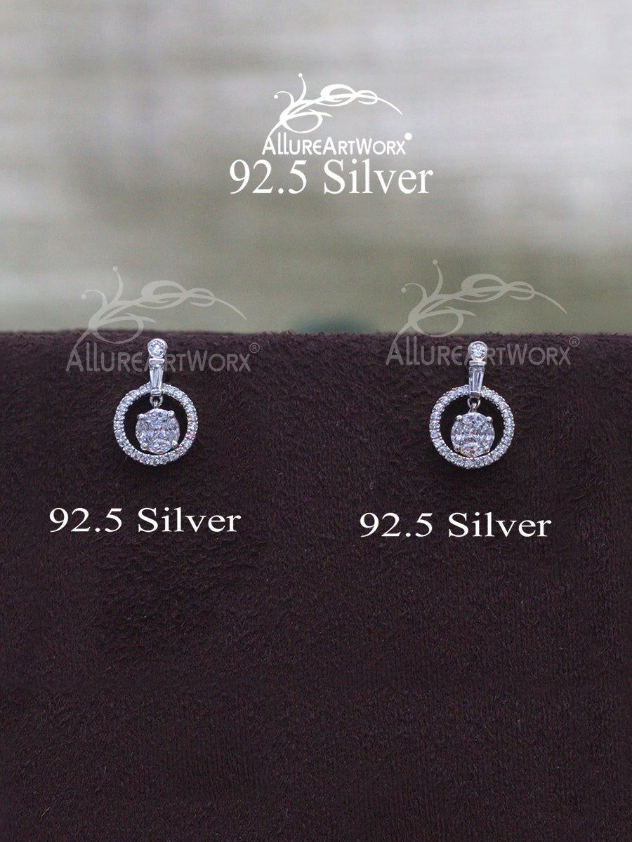 Della Silver Pendant Set