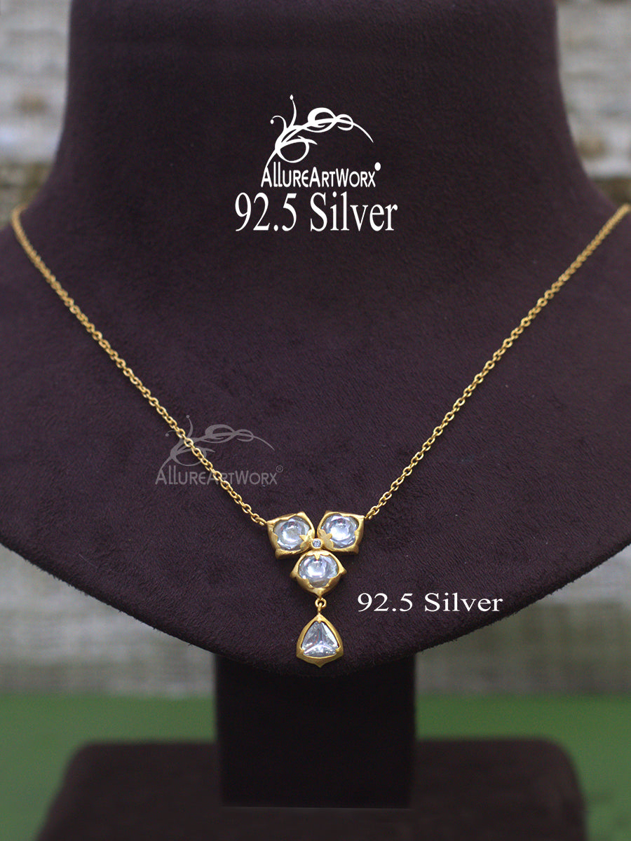 Aviva Silver Chain(long)
