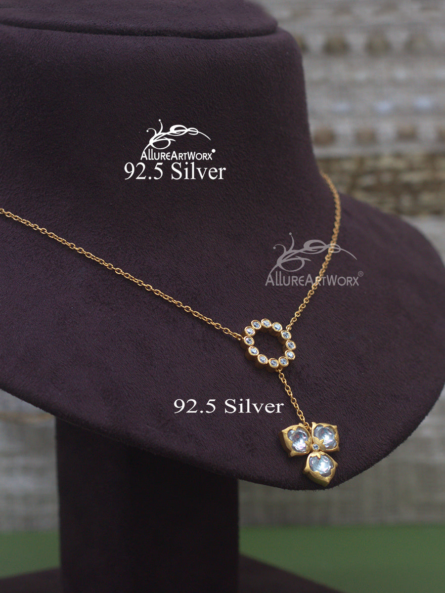 Aviva Silver Chain(long)