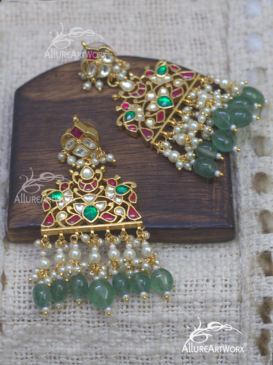 Jadau Earrings(long)