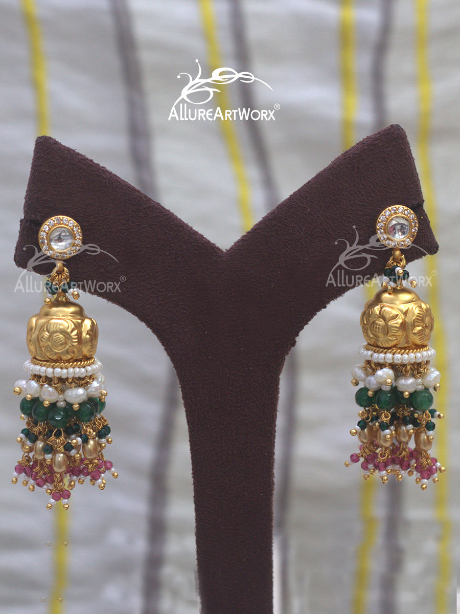 Traditional Jhumkas(screwback)