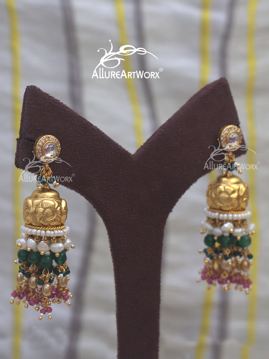 Traditional Jhumkas(screwback)