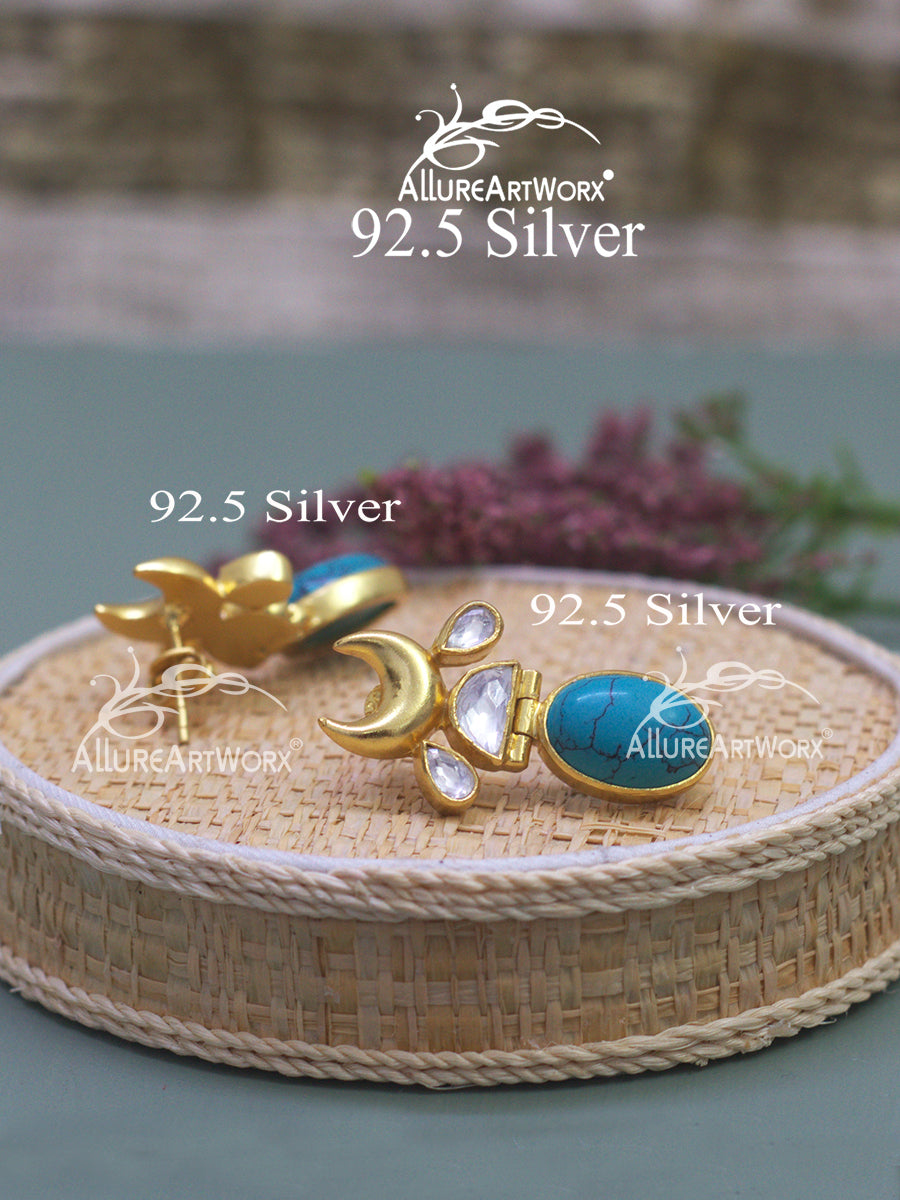 Elara Silver Earrings