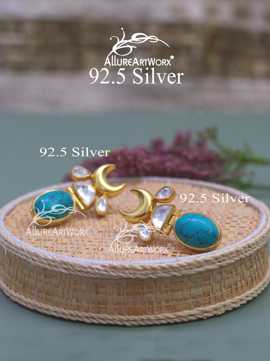 Elara Silver Earrings