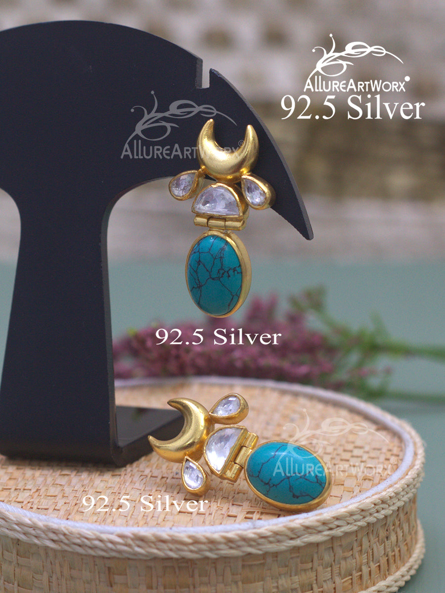 Elara Silver Earrings