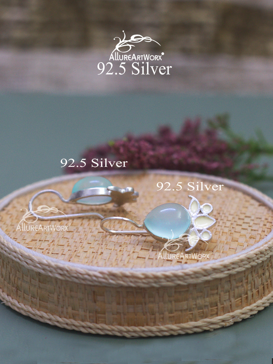 Cordelia Silver Hooks