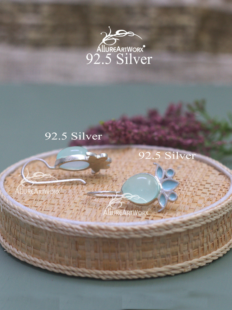 Cordelia Silver Hooks