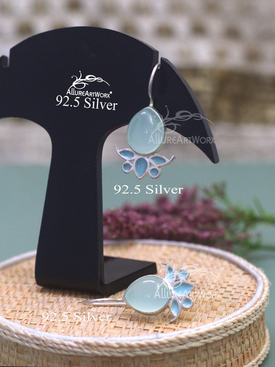 Cordelia Silver Hooks