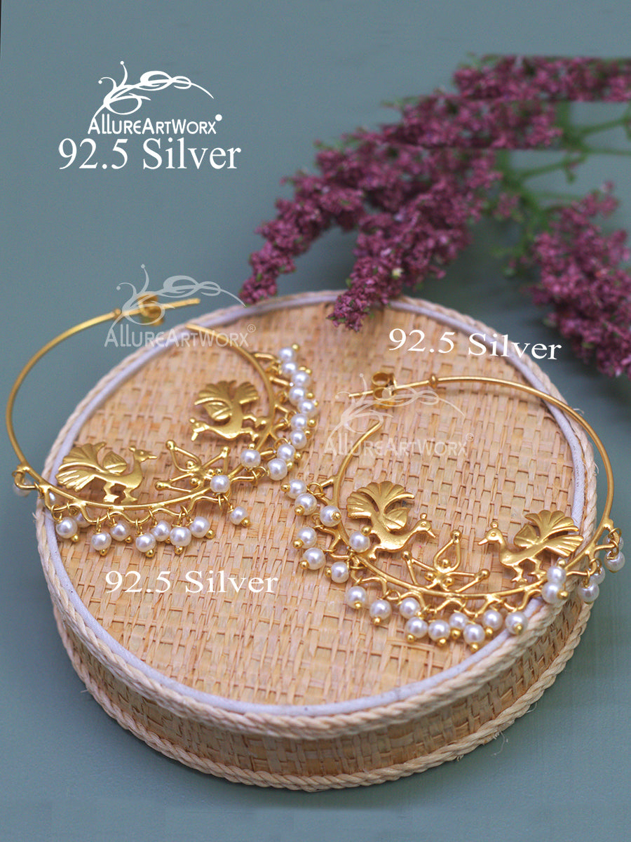 Chandraki Silver Earrings