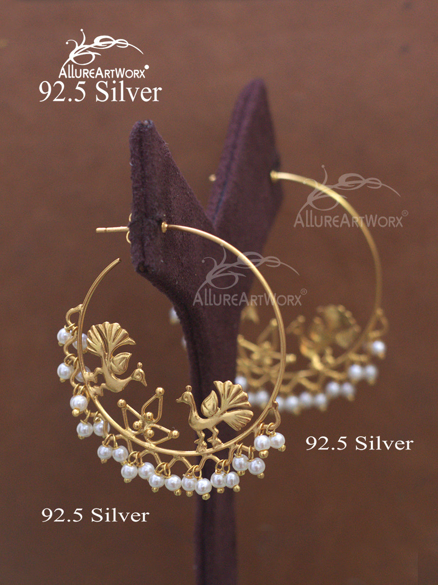 Chandraki Silver Earrings