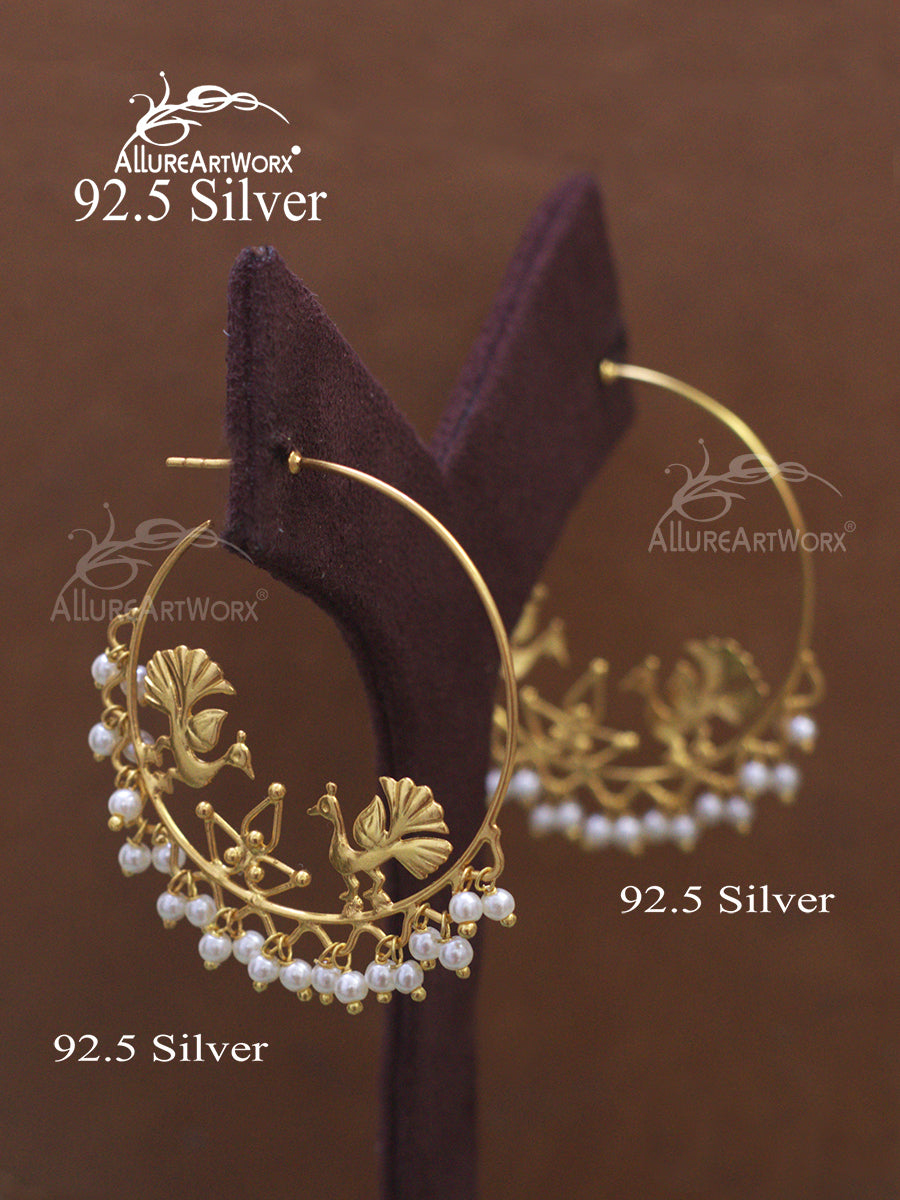 Chandraki Silver Earrings