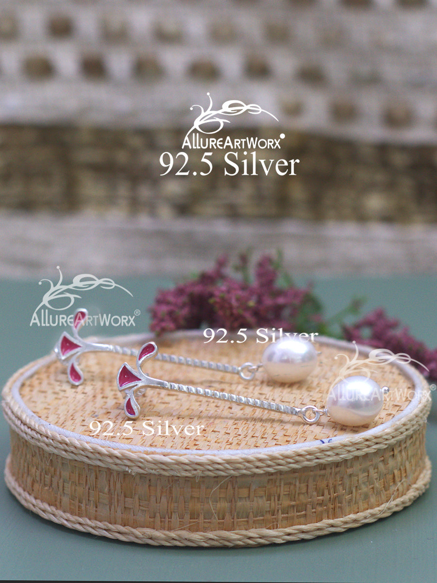 Adoeete Silver Earrings