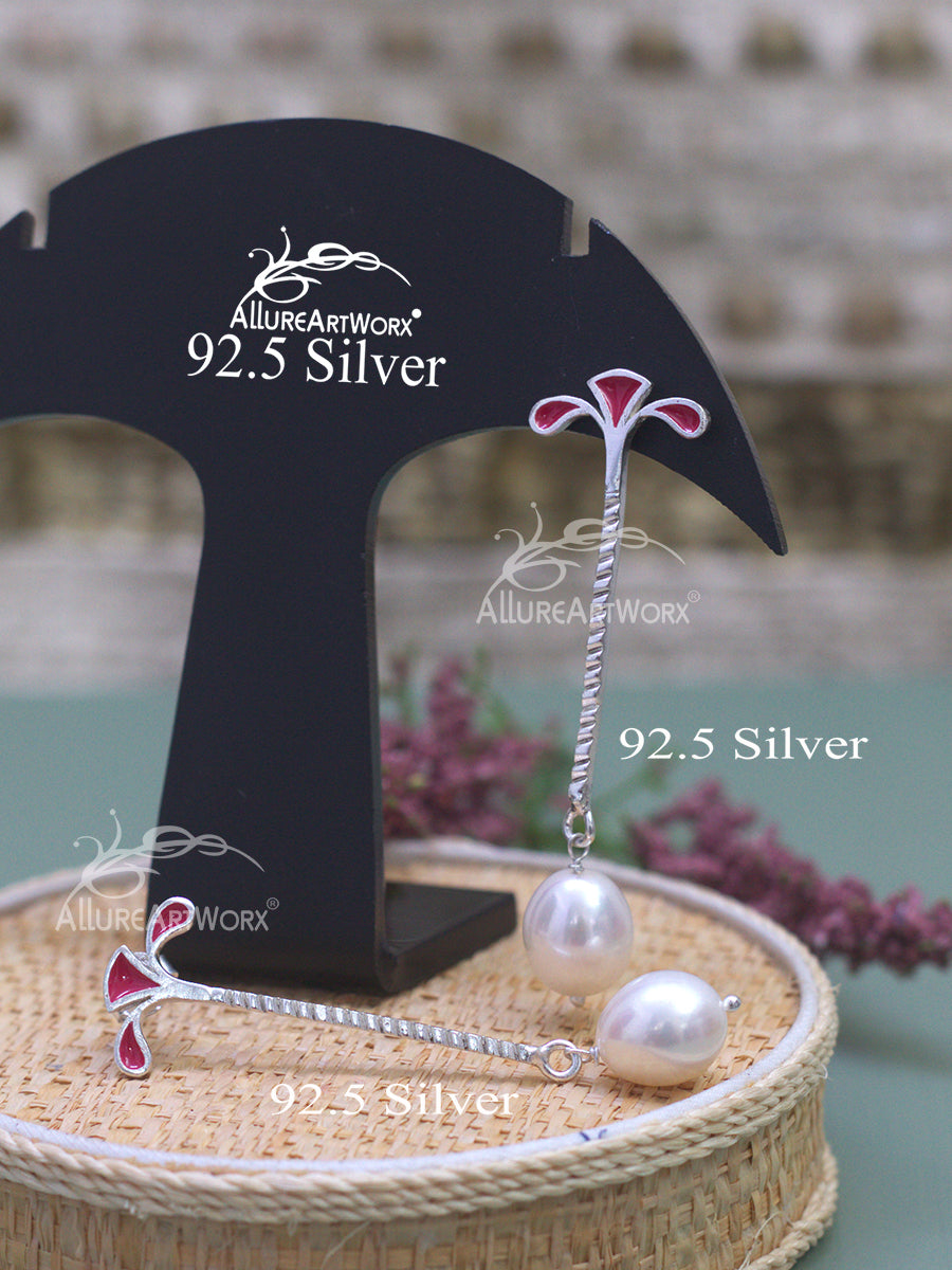 Adoeete Silver Earrings