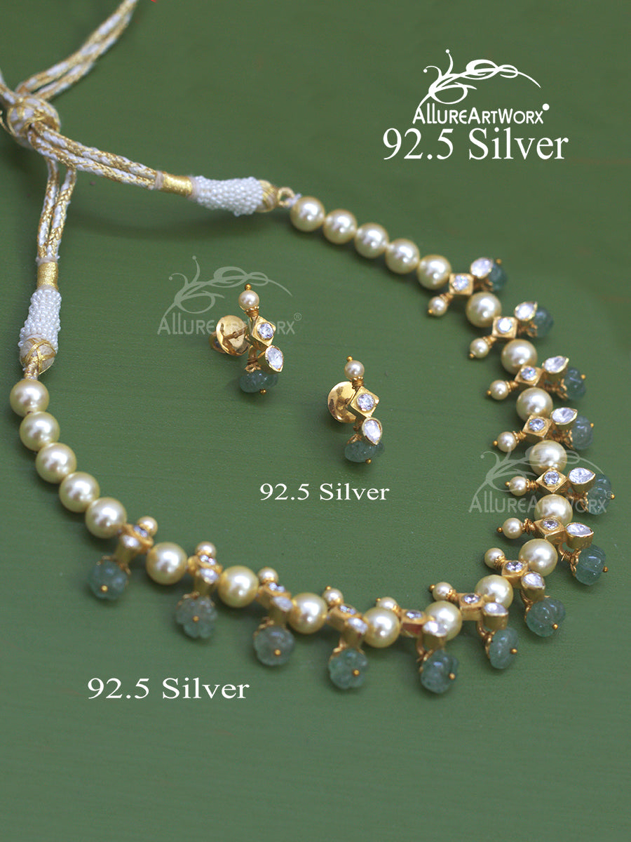 Adhaita Silver Necklace(Preorder)