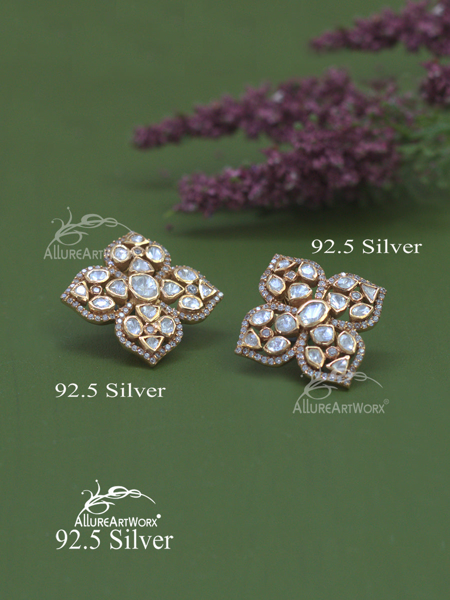 Alverta Silver Earrings