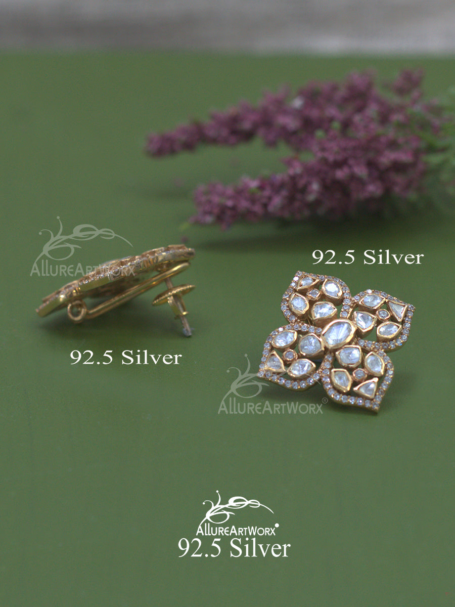 Alverta Silver Earrings